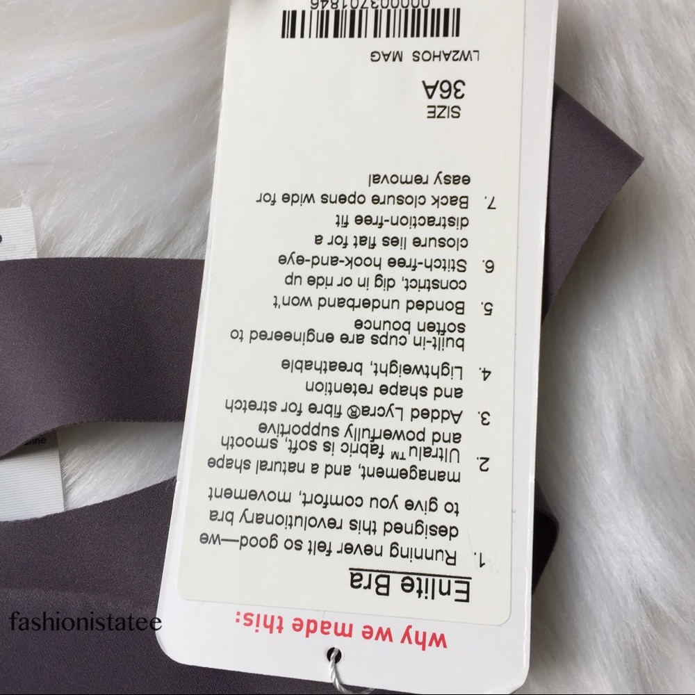 NWT lululemon Enlite bra magnum size 36 A - Picture 3 of 5